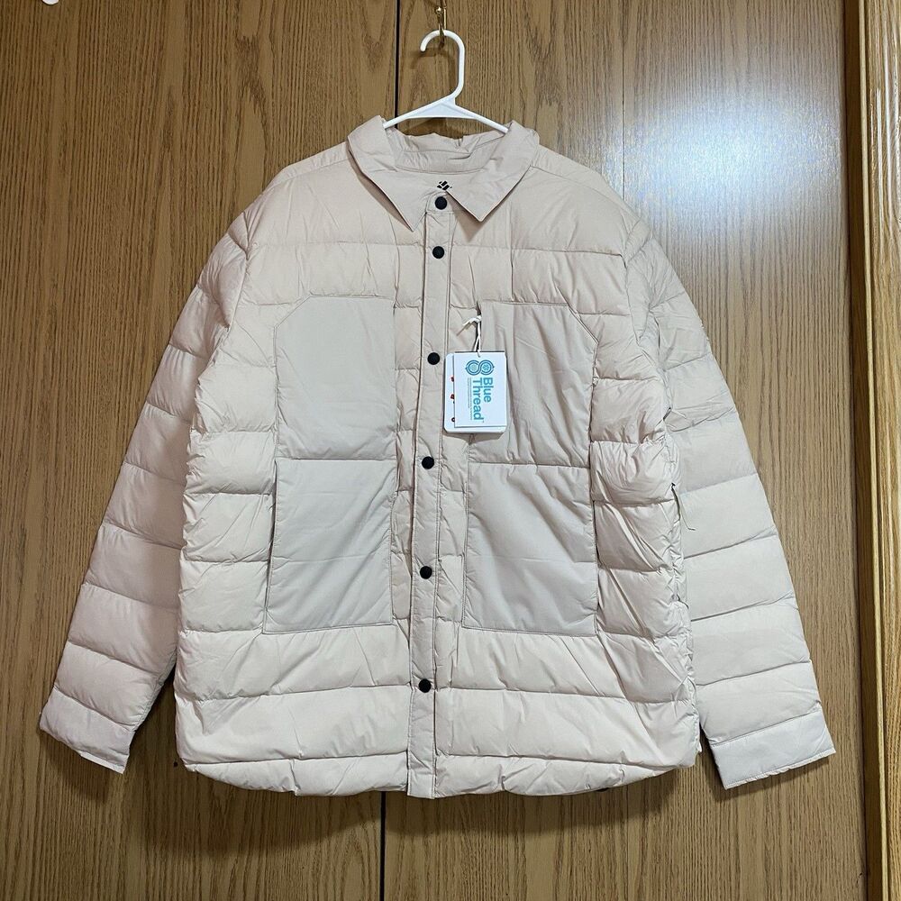 NWT Obermeyer Men’s XL Explorer Down Feather Shirt Jacket